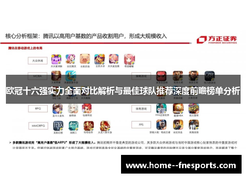 欧冠十六强实力全面对比解析与最佳球队推荐深度前瞻榜单分析