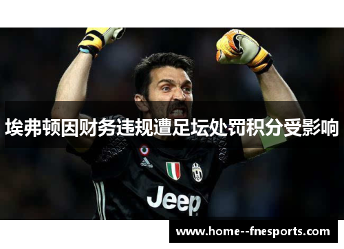 埃弗顿因财务违规遭足坛处罚积分受影响